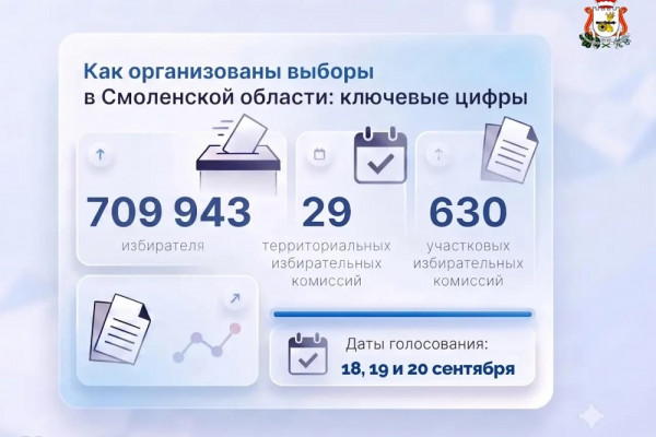 Правительство Смоленской области рассказало, как будут организованы выборы