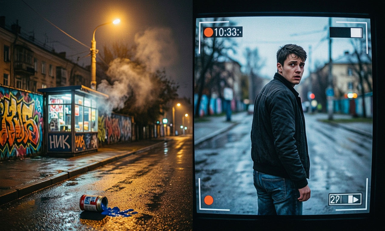 В Смоленске поймали автора «наскальной живописи»