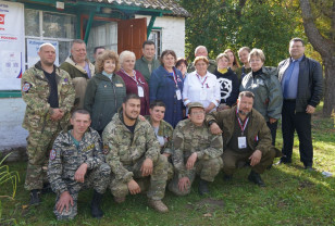 Поисковики на Вахте Памяти в Дорогобужском округе приняли участие в выборах 
