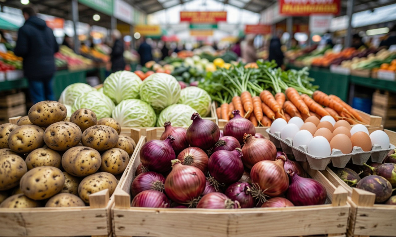 Сезонное снижение цен на продукты зафиксировали в Смоленской области 