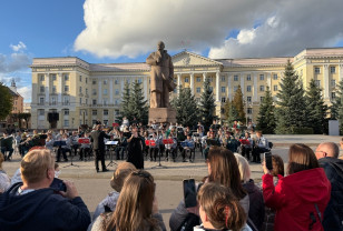 В Смоленске прошёл большой концерт сводного духового оркестра