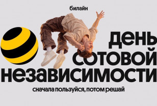 Билайн в честь Дня сотовой независимости сделал свои сервисы бесплатными на месяц