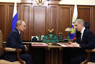 Василий Анохин поздравил Владимира Путина с днём рождения