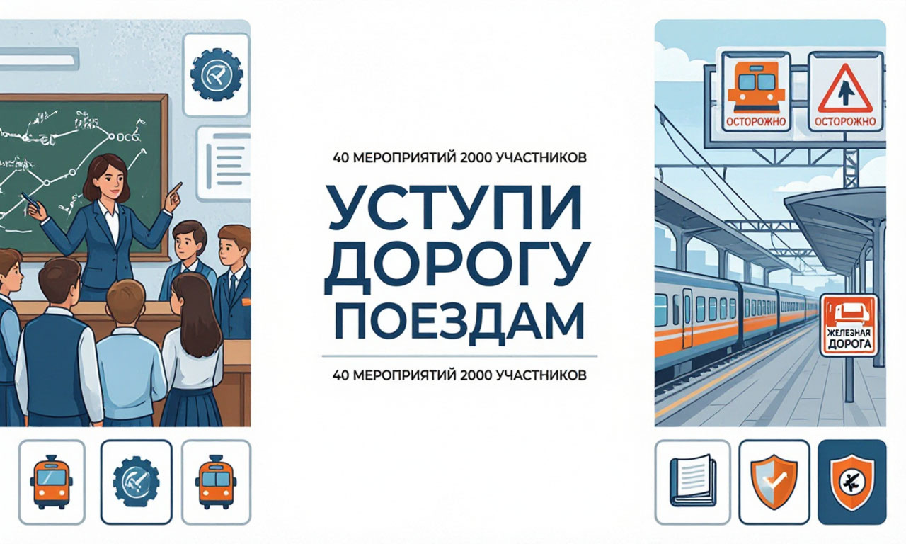 На железной дороге Смоленской области усилили профилактику несчастных случаев 