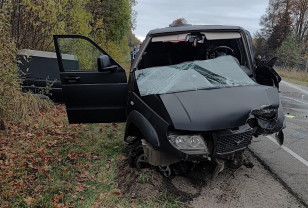 В Смоленской области 57-летний автомобилист погиб в ДТП