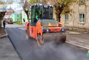 В Смоленске продолжается ремонт улицы Мира