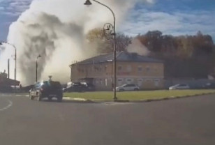 В Смоленске на улице Соболева произошла коммунальная авария
