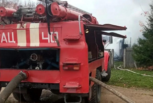 Пожар в деревне Шмаково Починковского округа уничтожил дачный дом