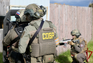 В Смоленской области росгвардейцы отработали навыки в ходе тактико-специального занятия