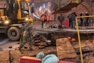 В Смоленске на Большой Советской вновь произошла коммунальная авария