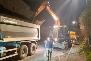 В Смоленске устраняют повреждения на теплосетях в районе улиц Большая Советская и Шевченко