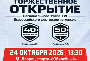 24 октября в Смоленске начнётся региональный этап Всероссийского фестиваля Ночной хоккейной лиги
