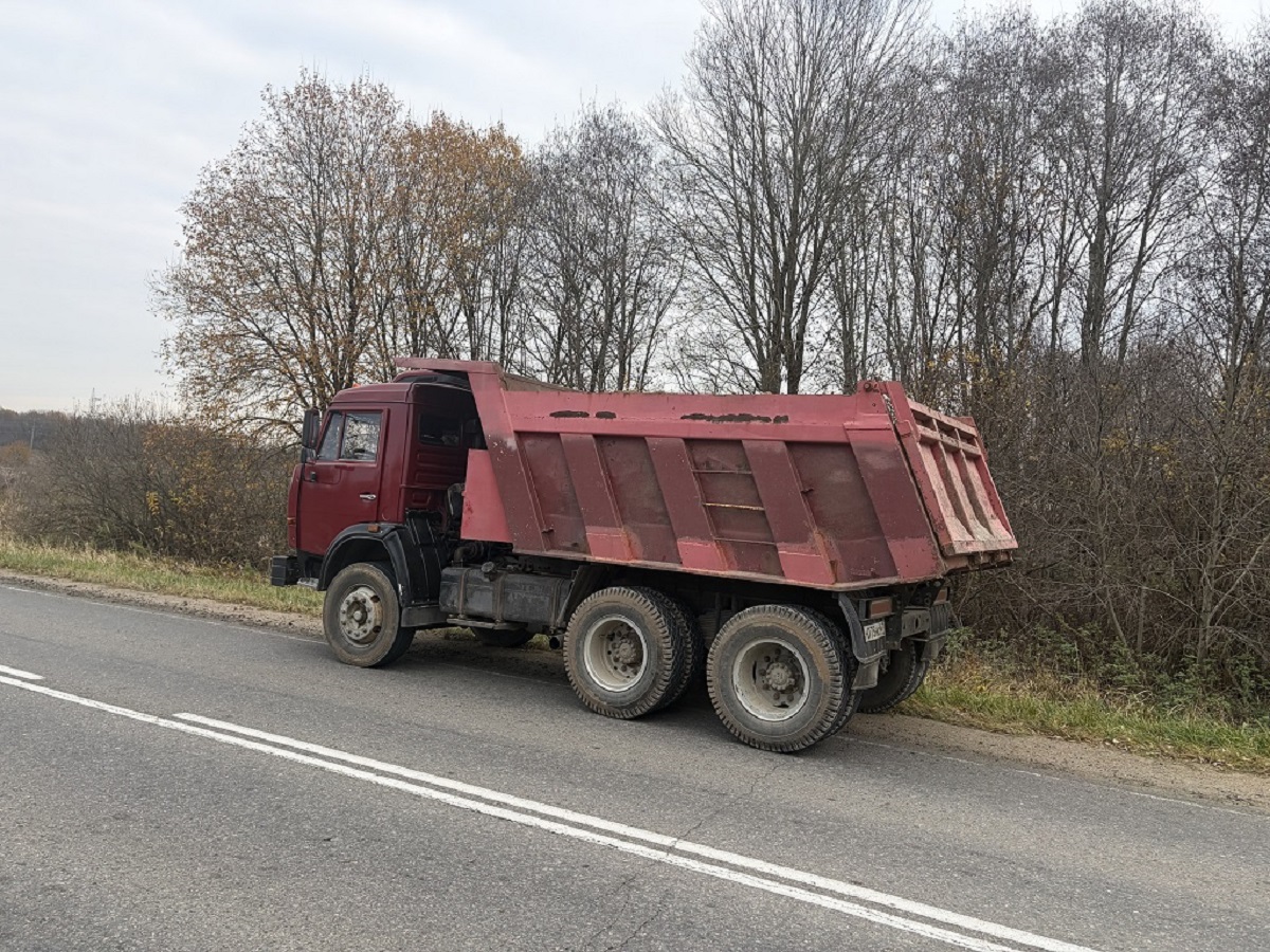 В Смоленском округе КАМАЗ сбил женщину