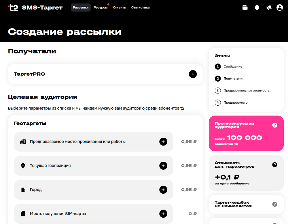 T2 внедрил предсказывающие модели для более точного SMS-таргетинга