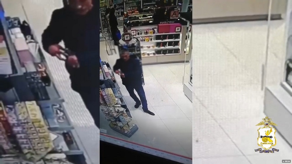 В Смоленске задержали серийного вора, орудовавшего в сетевых магазинах