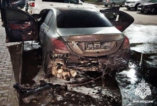 За минувшие сутки в Смоленской области сгорели два автомобиля