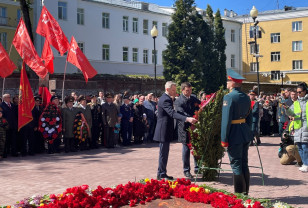 В Смоленске прошёл митинг, посвященный Дню Великой Победы