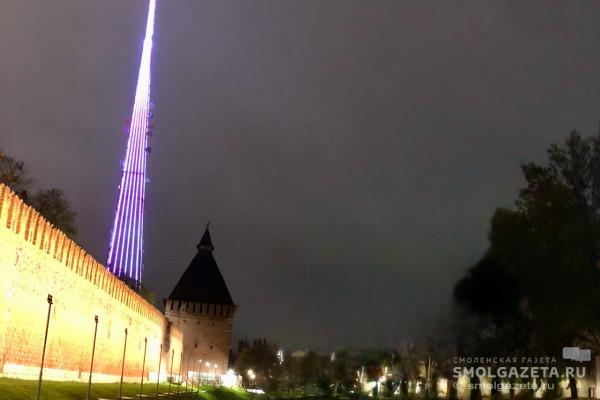 В Смоленске на телебашне появится поздравление с Пасхой